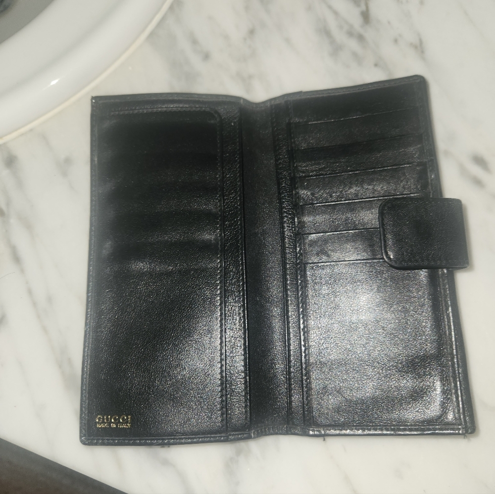 Gucci Diana Bamboo Handle Leather Bag / Crossbody And Matching Wallet.. - Picture 7 of 8